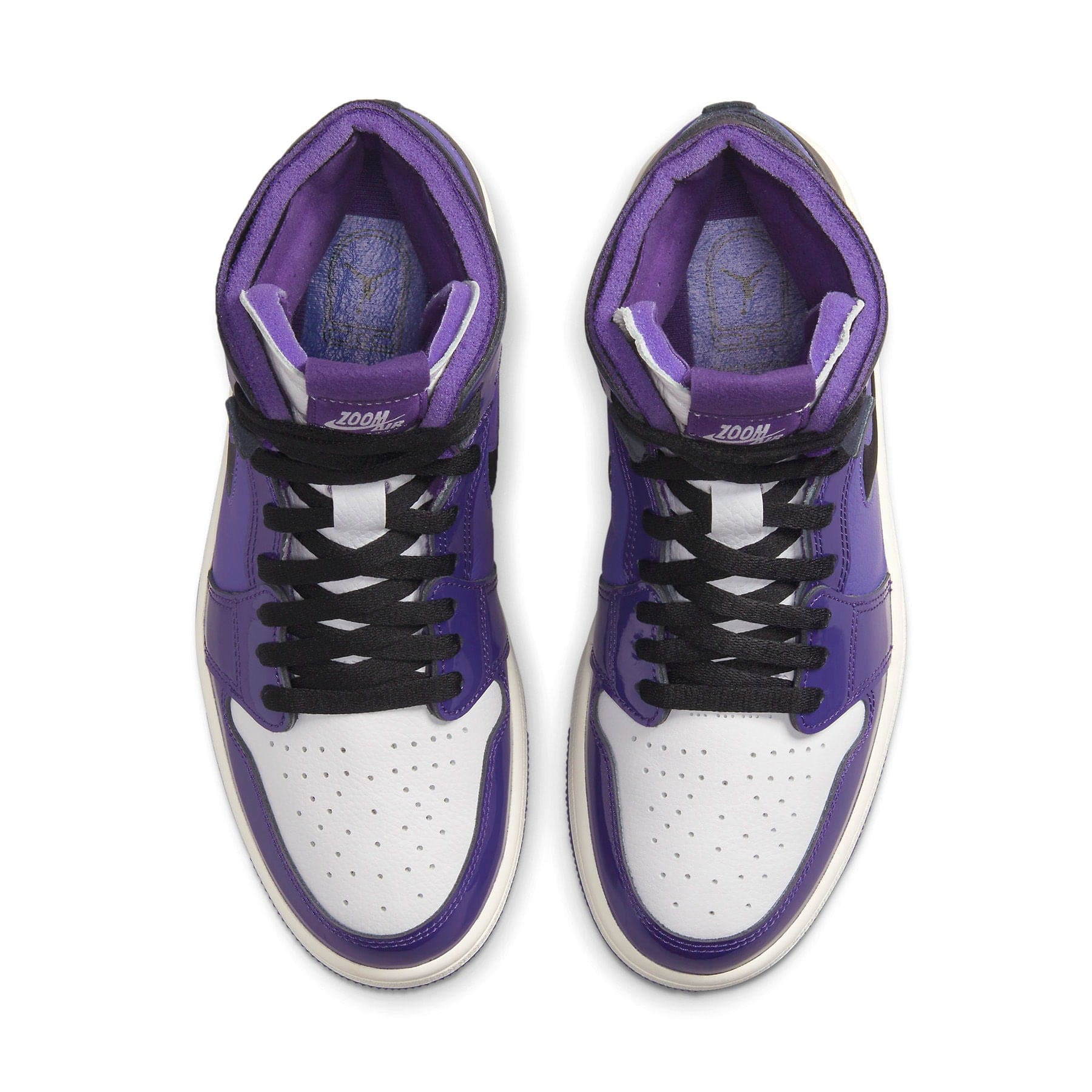 Air Jordan 1 Zoom Comfort Wmns 'Court Purple Patent' — UK 3 | EU 36 | US 5.5 — Back View