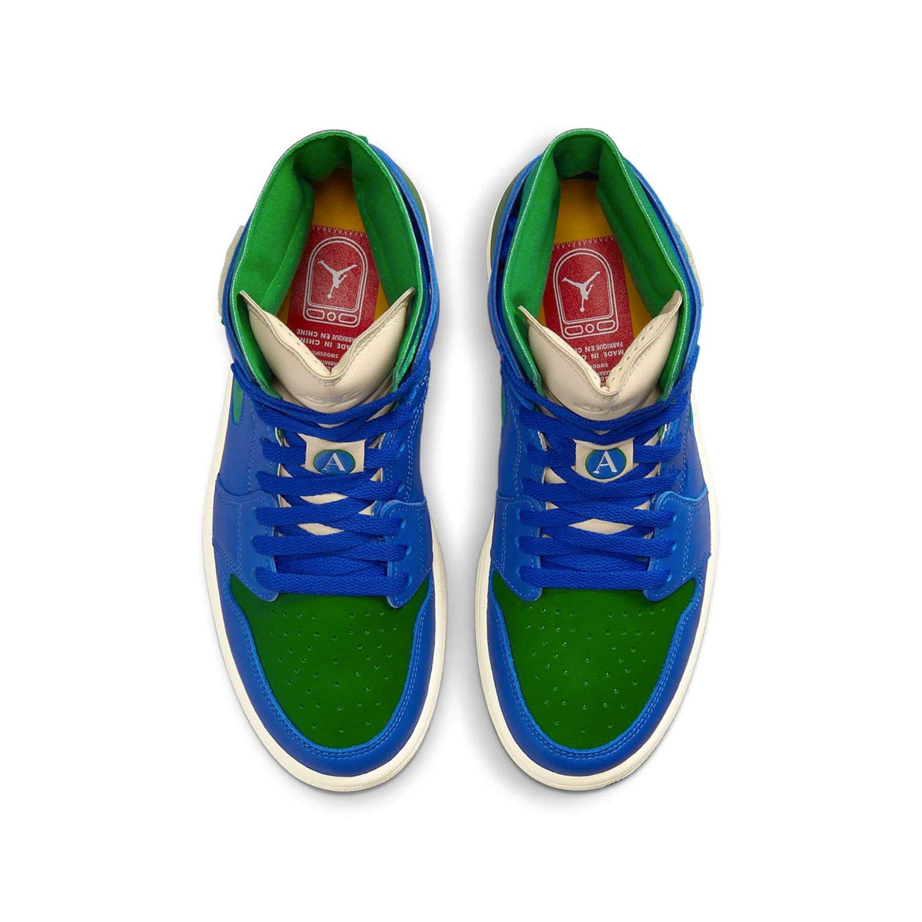 Aleali May x Air Jordan 1 Wmns High Zoom Comfort 'Califia' — UK 2.5 | EU 35.5 | US 5 — Back View
