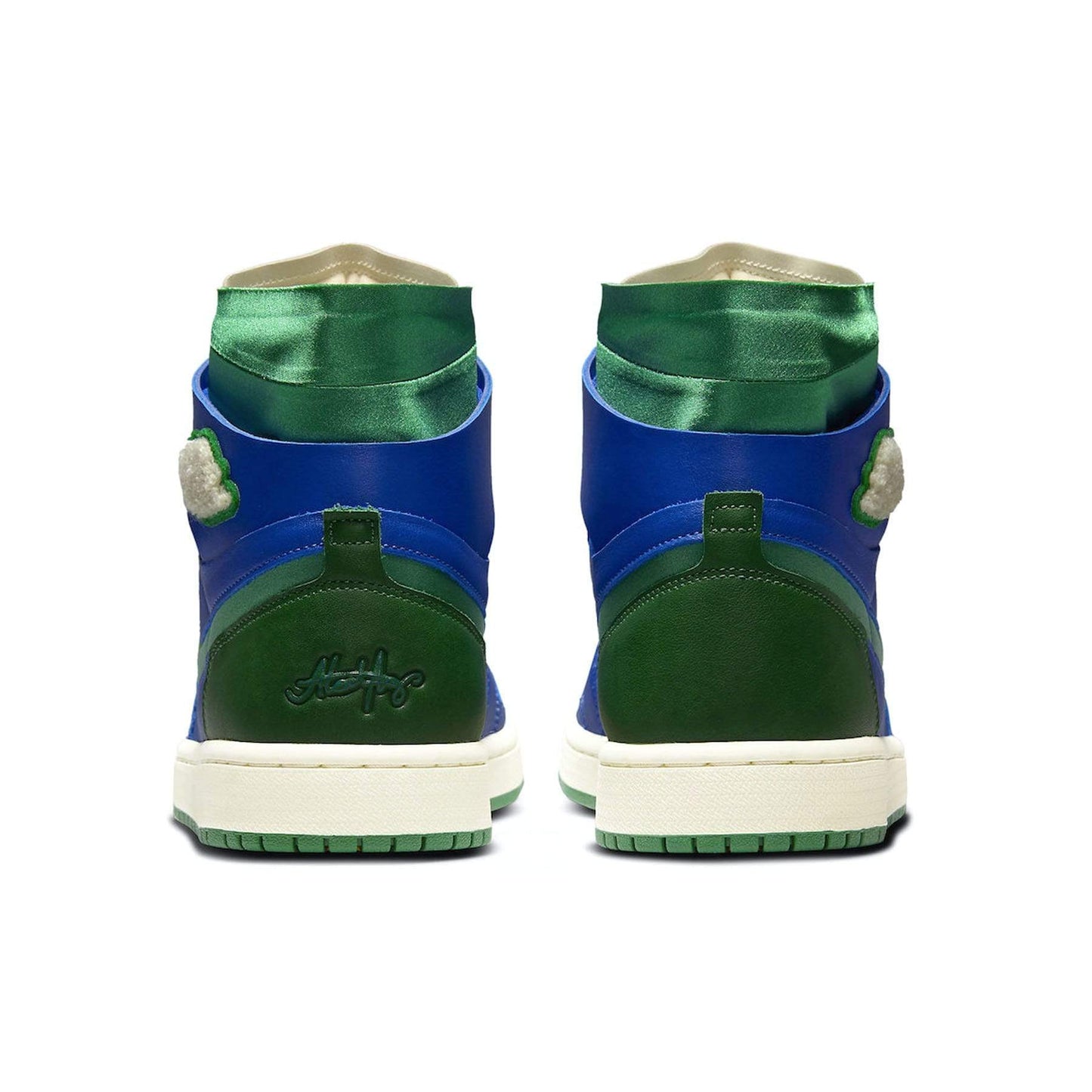 Aleali May x Air Jordan 1 Wmns High Zoom Comfort 'Califia' — UK 2.5 | EU 35.5 | US 5 — Top View