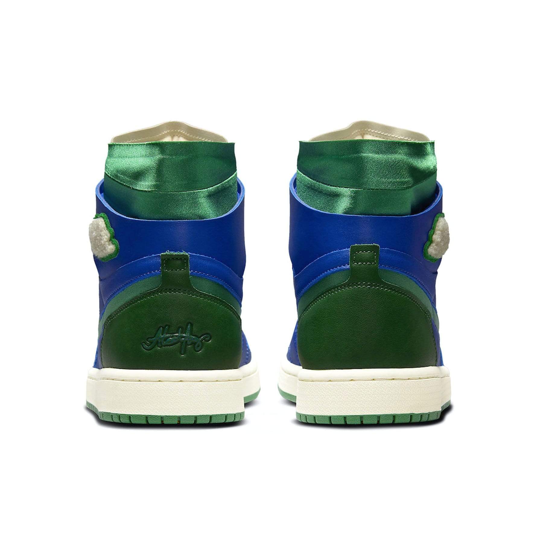 Aleali May x Air Jordan 1 Wmns High Zoom Comfort 'Califia' — UK 2.5 | EU 35.5 | US 5 — Top View