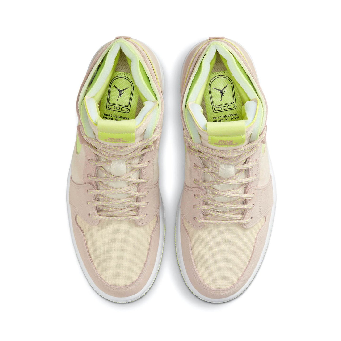Air Jordan 1 High Wmns  Zoom Comfort 'Lemon Twist' — UK 2.5 | EU 35.5 | US 5 — Back View