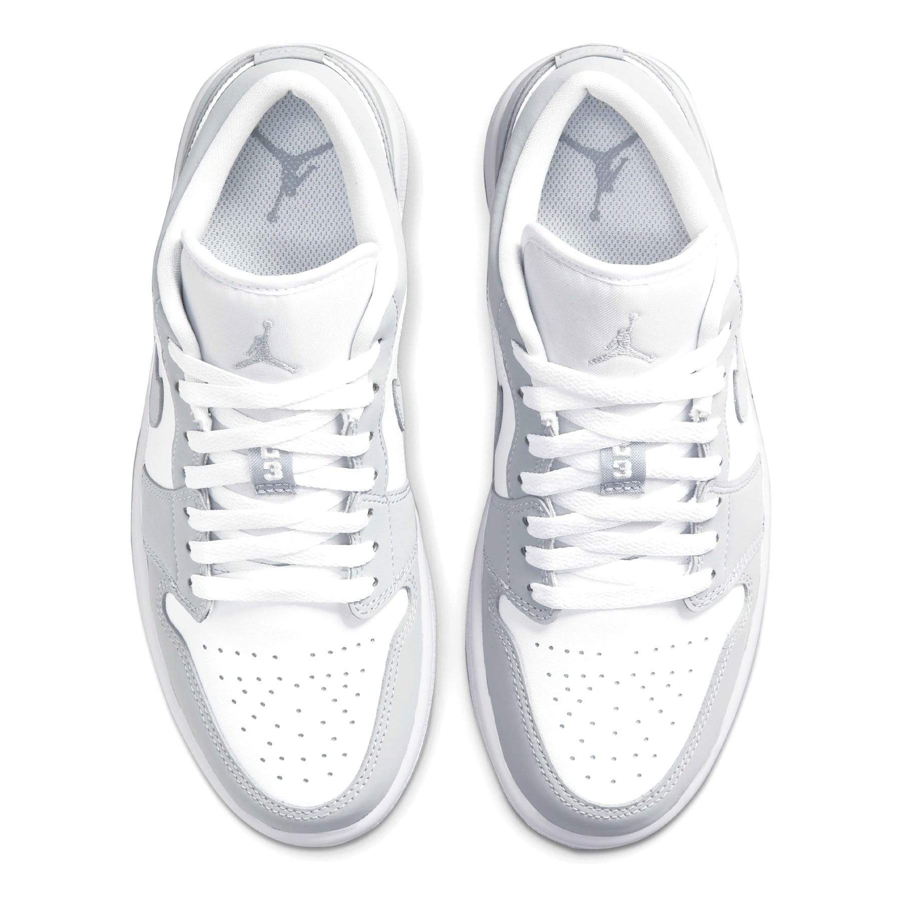 Air Jordan 1 Low Wmns 'White Wolf Grey' — UK 2.5 | EU 35.5 | US 5 — Back View