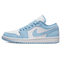 Air Jordan 1 Low Wmns 'Ice Blue' — UK 2.5 | EU 35.5 | US 5 — Front View