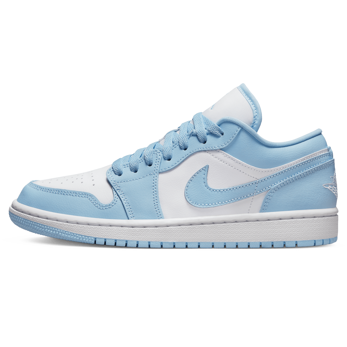 Air Jordan 1 Low Wmns 'Ice Blue' — UK 2.5 | EU 35.5 | US 5 — Front View
