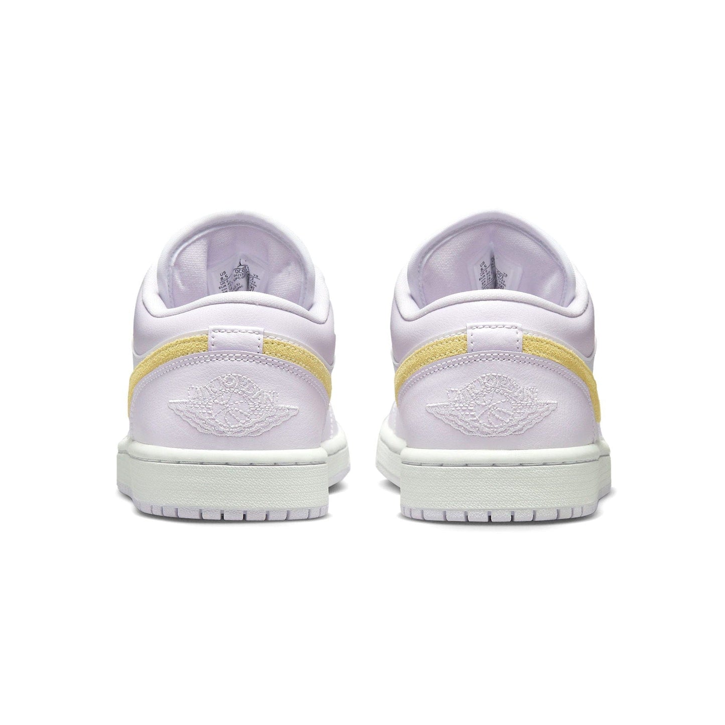 Air Jordan 1 Low Wmns 'Barely Grape' — UK 2.5 | EU 35.5 | US 5 — Top View