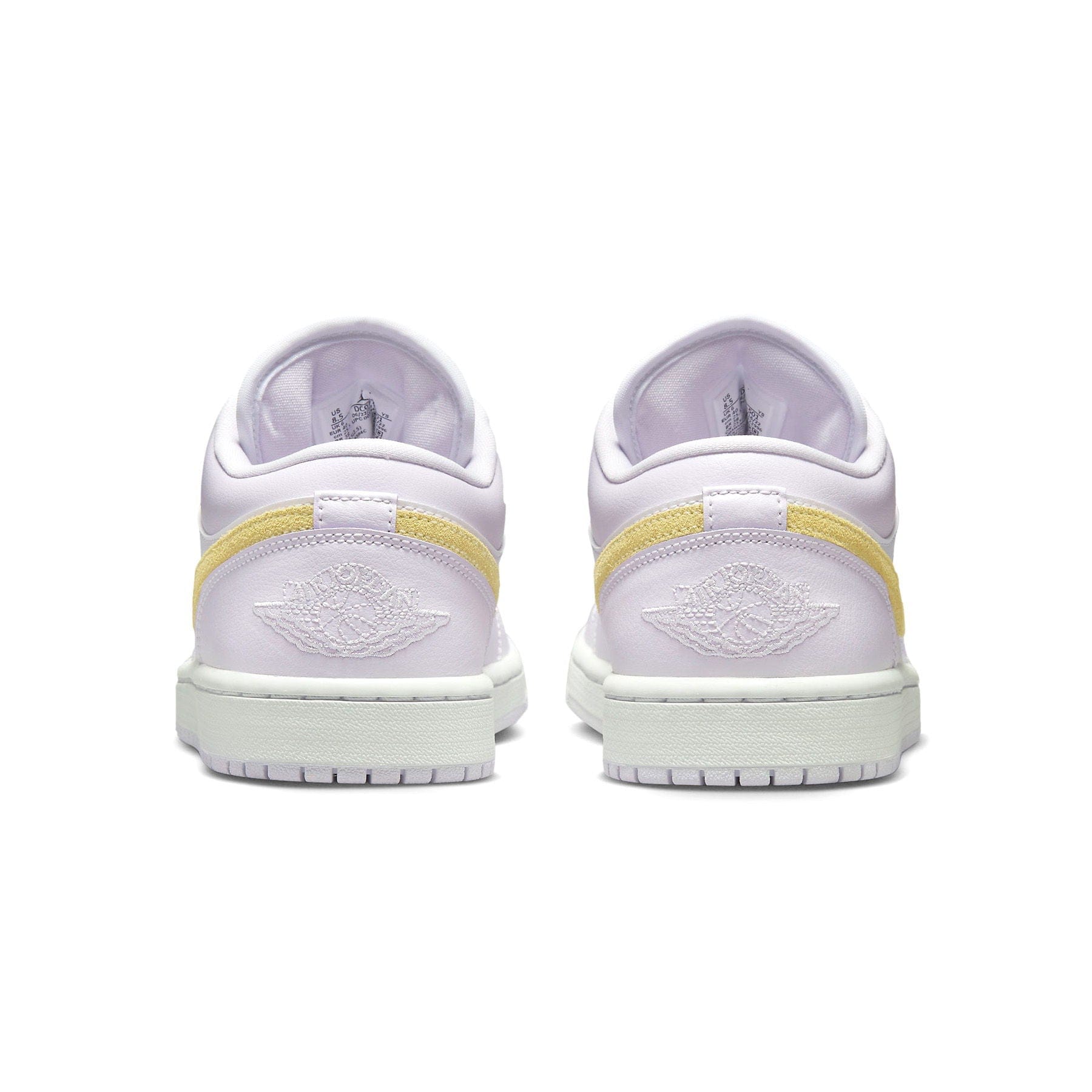Air Jordan 1 Low Wmns 'Barely Grape' — UK 2.5 | EU 35.5 | US 5 — Top View