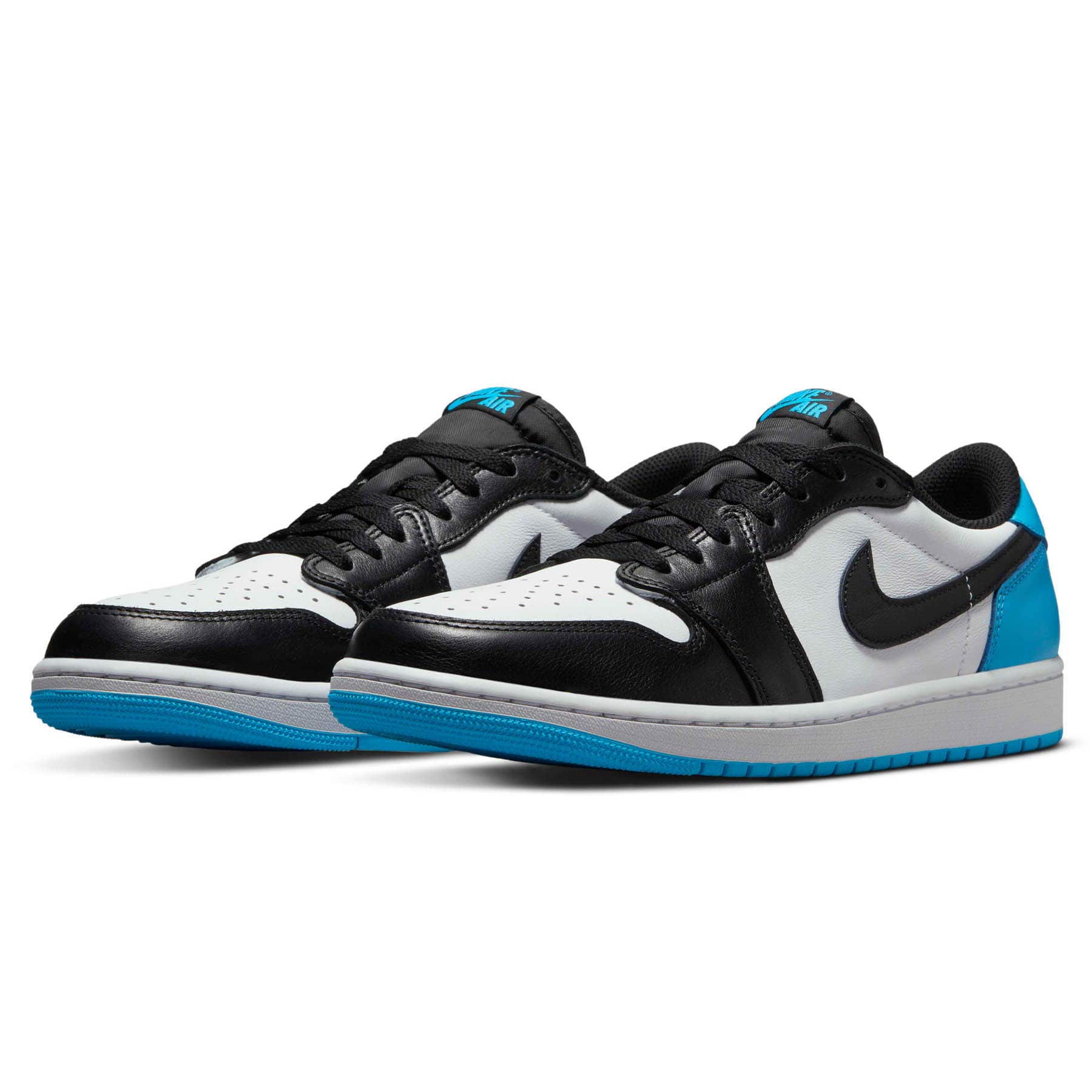 Air Jordan 1 Retro Low OG 'UNC' — UK 3 | EU 35.5 | US 3.5 — Side View
