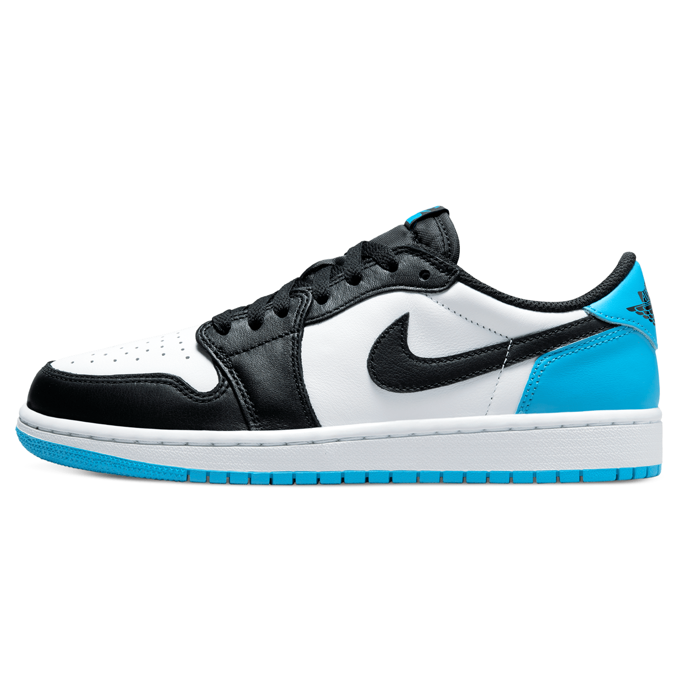 Air Jordan 1 Retro Low OG Wmns 'UNC' — UK 2.5 | EU 35.5 | US 5 — Front View