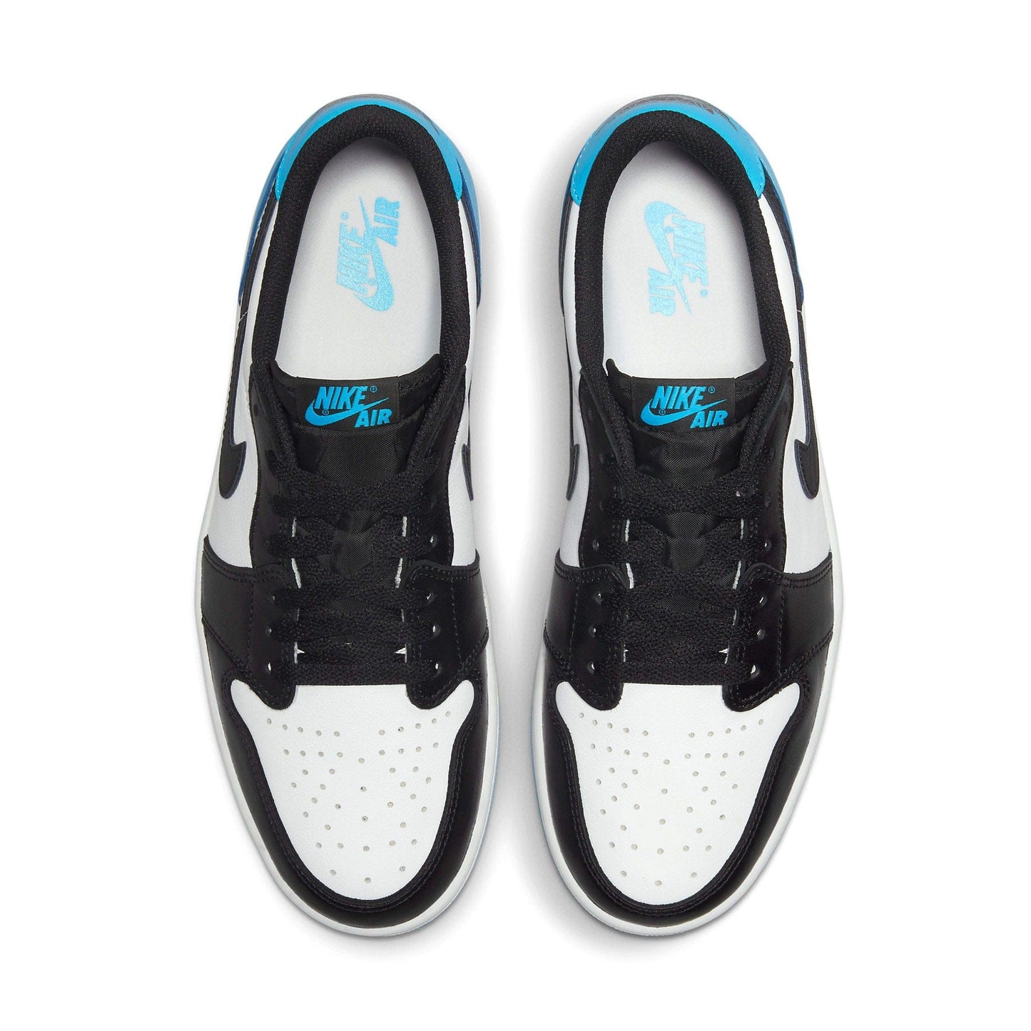 Air Jordan 1 Retro Low OG Wmns 'UNC' — UK 2.5 | EU 35.5 | US 5 — Top View