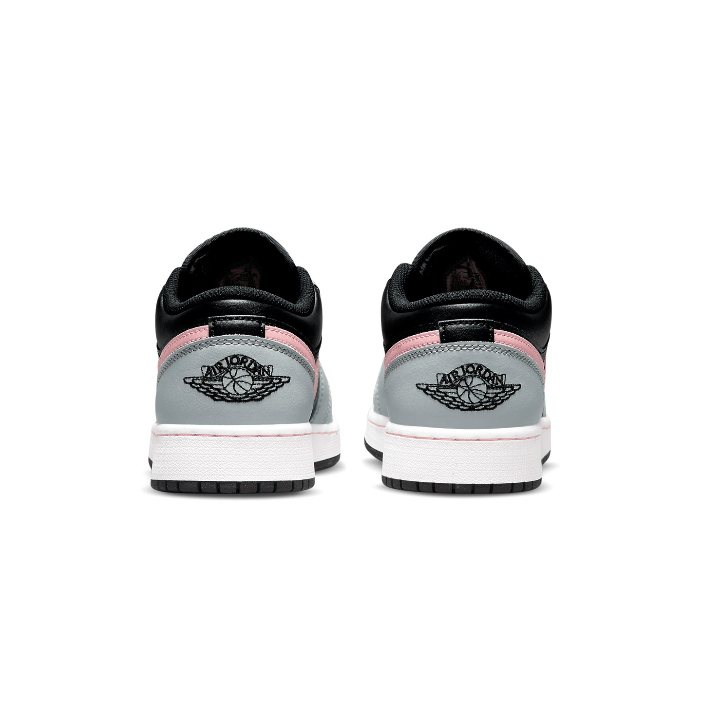 Air Jordan 1 Low GS 'Grey Fog Bleached Coral' — UK 13.5 | EU 32 | US 1Y — Top View