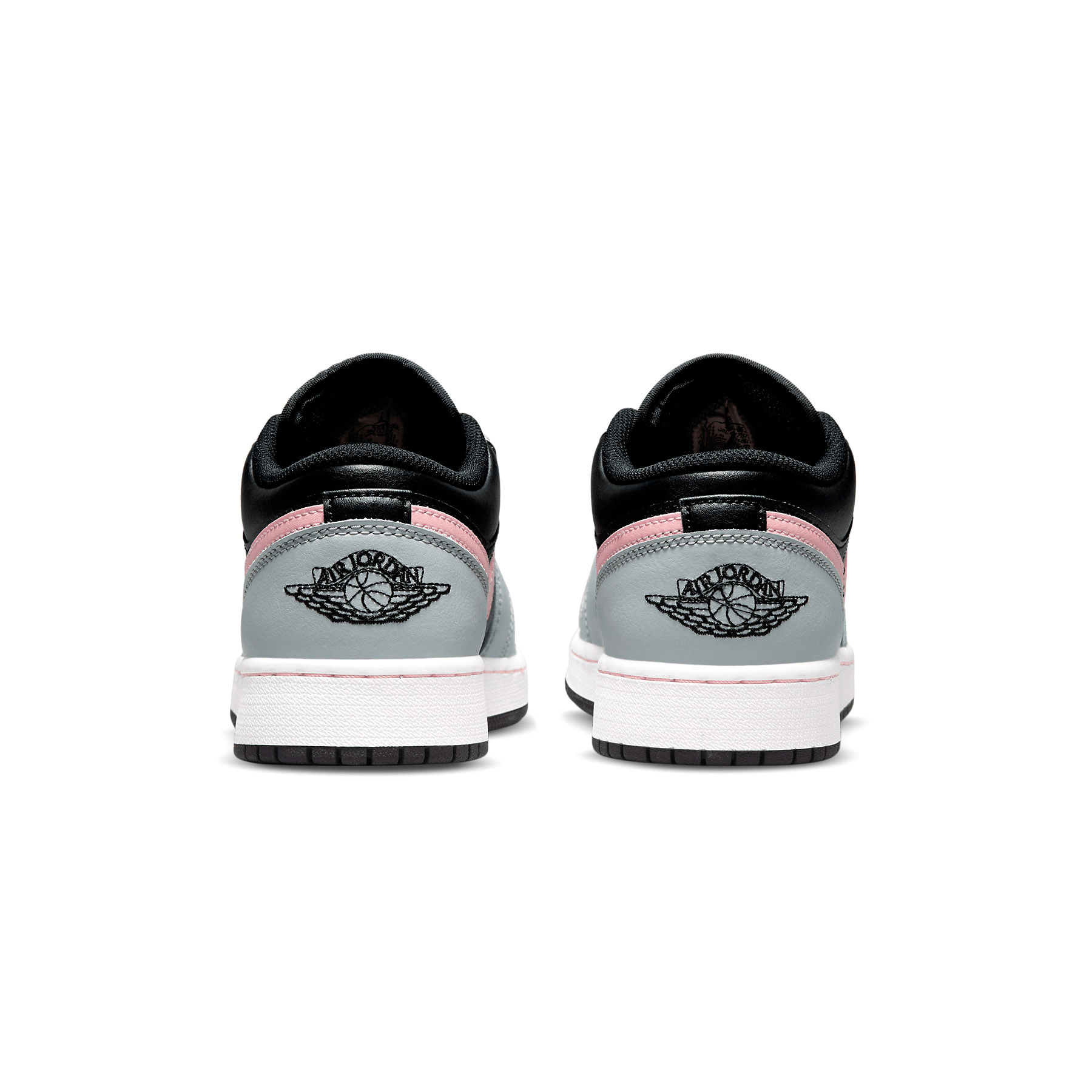 Air Jordan 1 Low GS 'Grey Fog Bleached Coral' — UK 13.5 | EU 32 | US 1Y — Top View