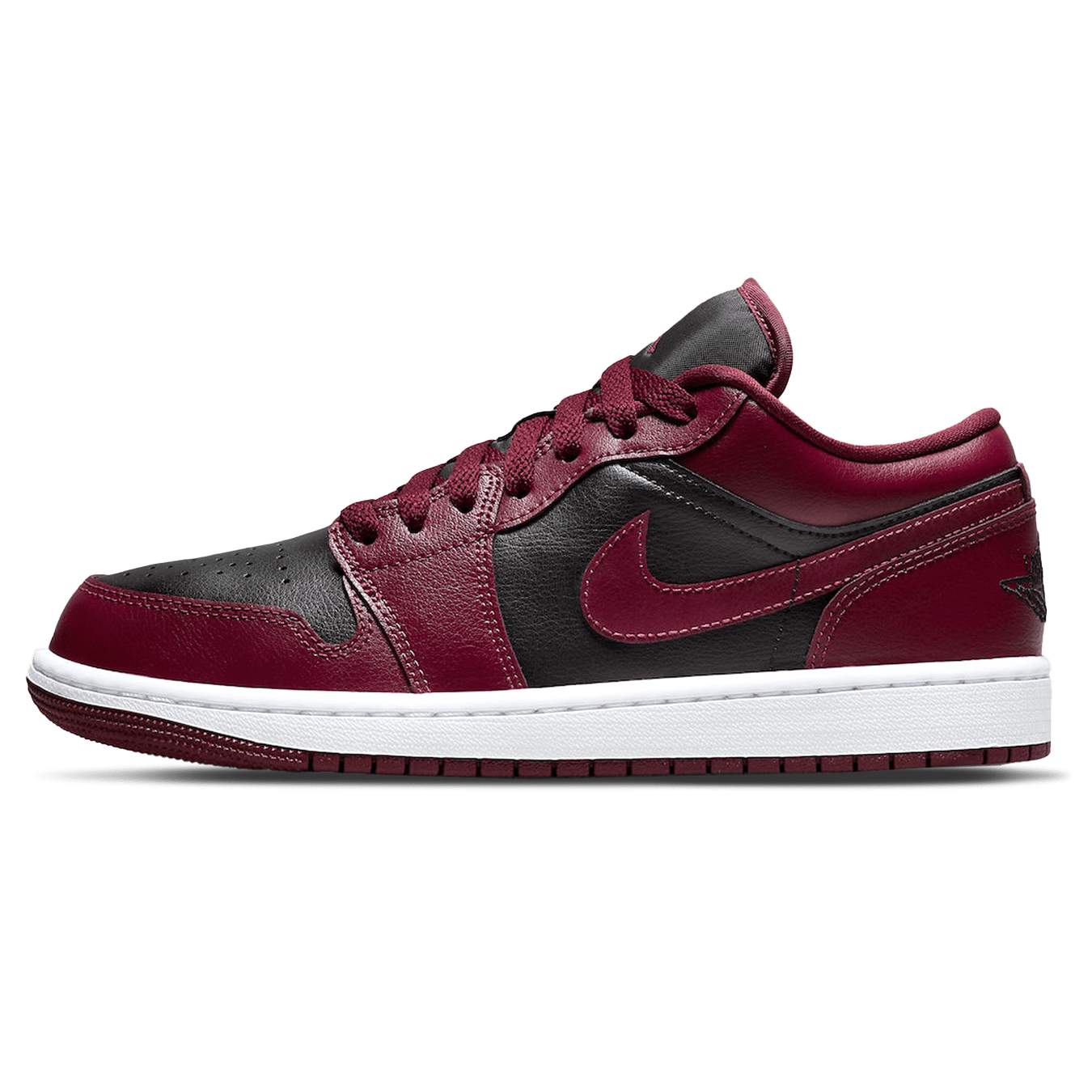 Air Jordan 1 Low Wmns 'Dark Beetroot' — UK 2.5 | EU 35.5 | US 5 — Front View