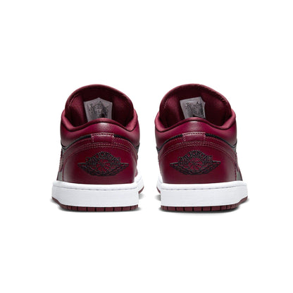 Air Jordan 1 Low Wmns 'Dark Beetroot' — UK 2.5 | EU 35.5 | US 5 — Top View