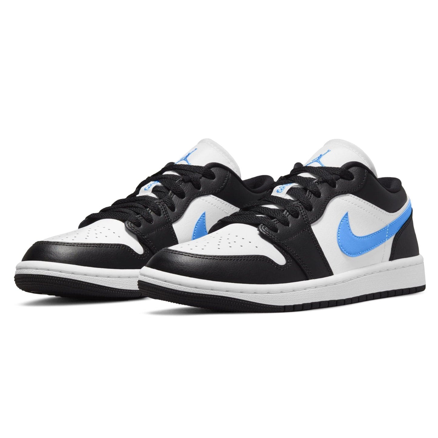 Air Jordan 1 Low Wmns 'Black University Blue' — UK 2.5 | EU 35.5 | US 5 — Side View
