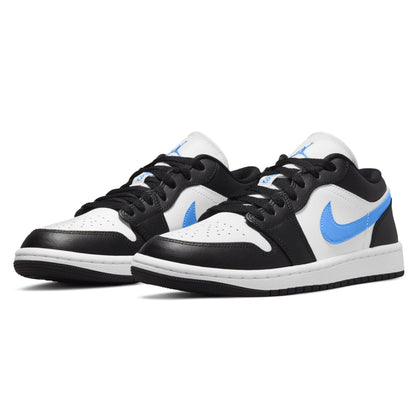 Air Jordan 1 Low Wmns 'Black University Blue' — UK 2.5 | EU 35.5 | US 5 — Side View