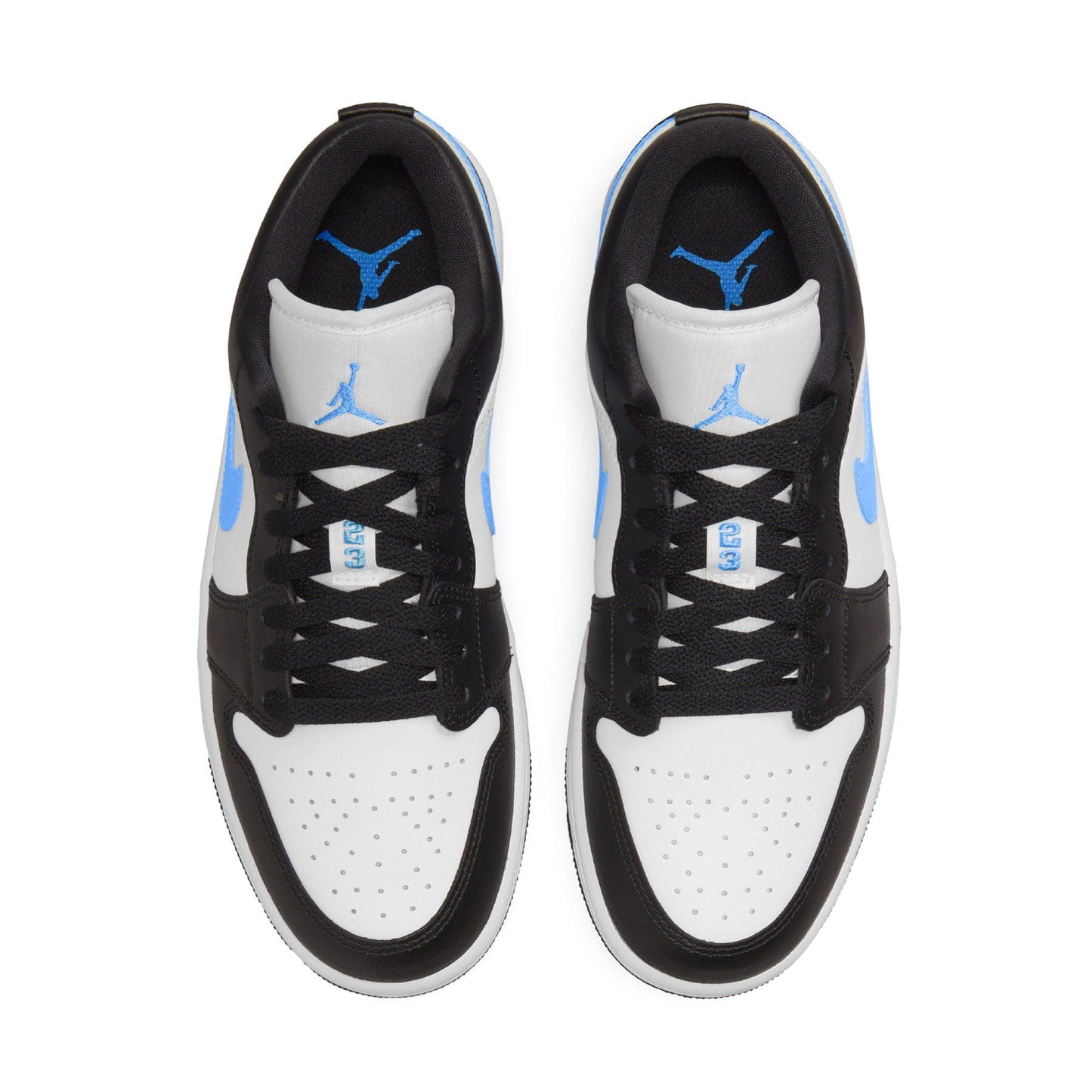 Air Jordan 1 Low Wmns 'Black University Blue' — UK 2.5 | EU 35.5 | US 5 — Back View