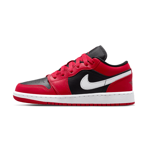 Air Jordan 1 Low GS 'Black Very Berry' — UK 3 | EU 35.5 | US 3.5 — Front View