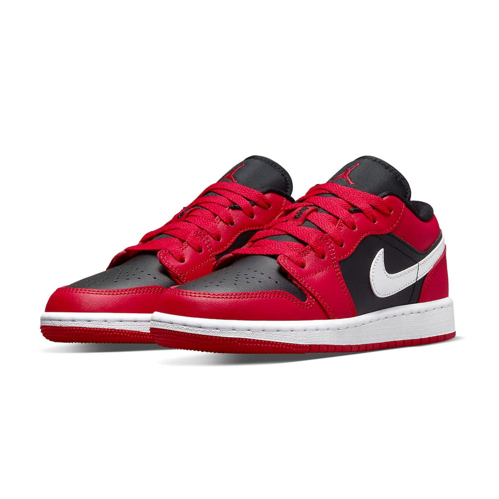 Air Jordan 1 Low GS 'Black Very Berry' — UK 3 | EU 35.5 | US 3.5 — Side View