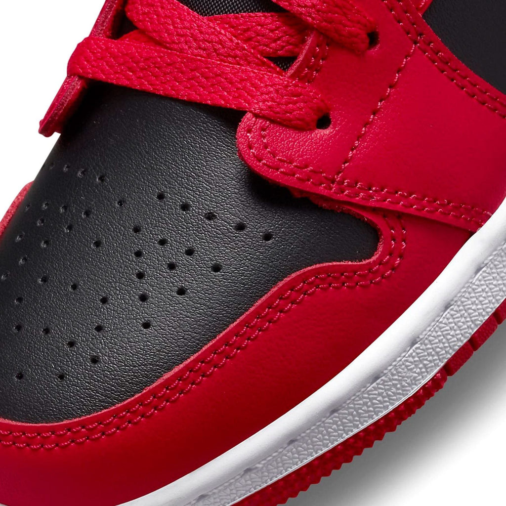 Air Jordan 1 Low GS 'Black Very Berry' — UK 3 | EU 35.5 | US 3.5 — Lifestyle View
