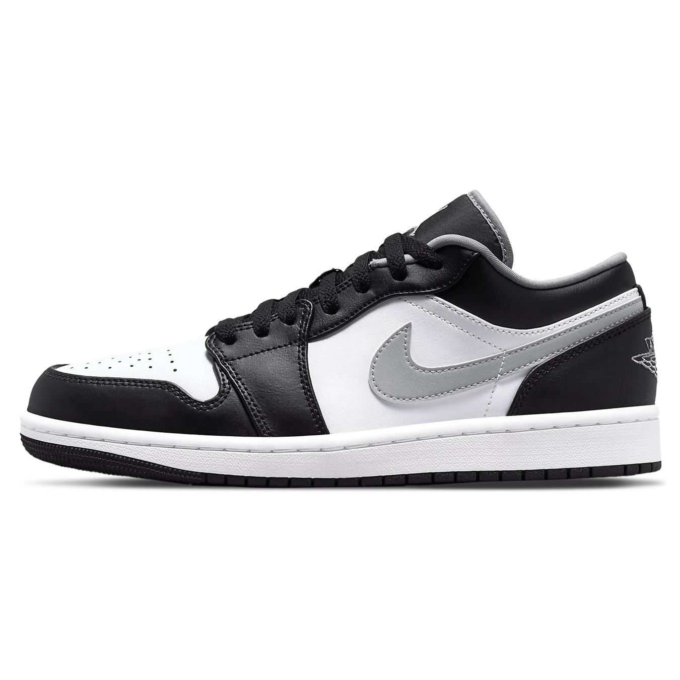 Air Jordan 1 Low 'Black Medium Grey' — UK 3 | EU 35.5 | US 3.5 — Front View
