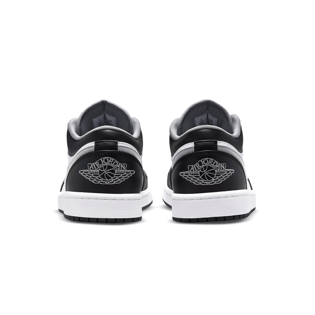 Air Jordan 1 Low 'Black Medium Grey' — UK 3 | EU 35.5 | US 3.5 — Top View