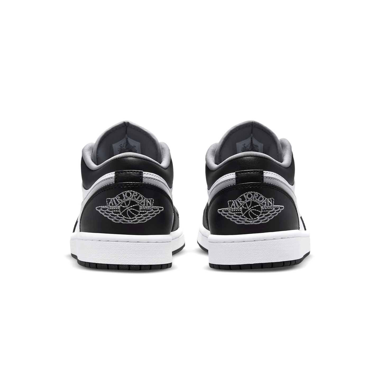 Air Jordan 1 Low 'Black Medium Grey' — UK 3 | EU 35.5 | US 3.5 — Top View