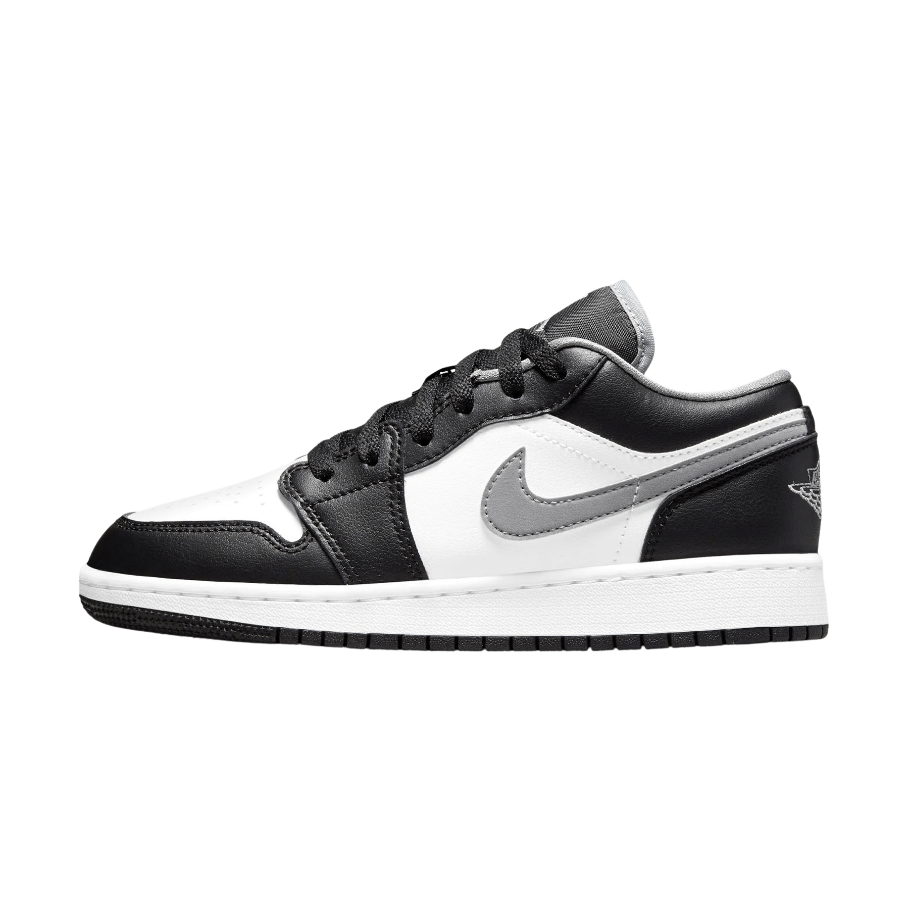 Air Jordan 1 Low GS 'Black Medium Grey' — UK 13.5 | EU 32 | US 1Y — Front View