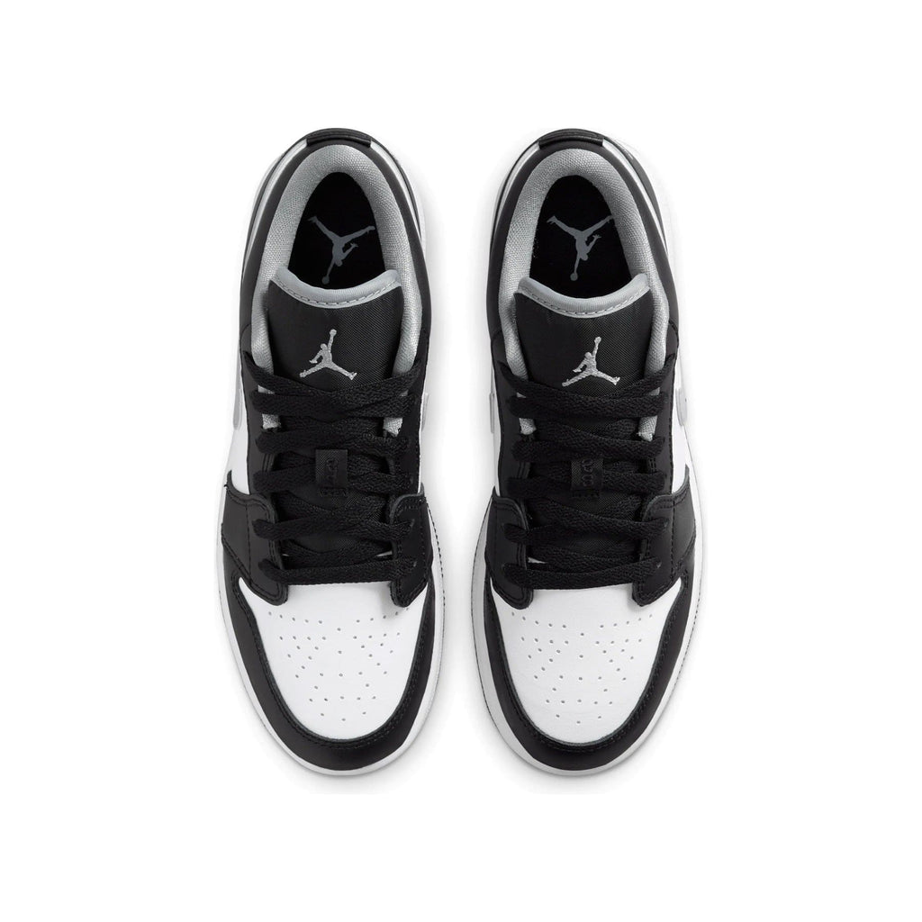 Air Jordan 1 Low GS 'Black Medium Grey' — UK 13.5 | EU 32 | US 1Y — Top View