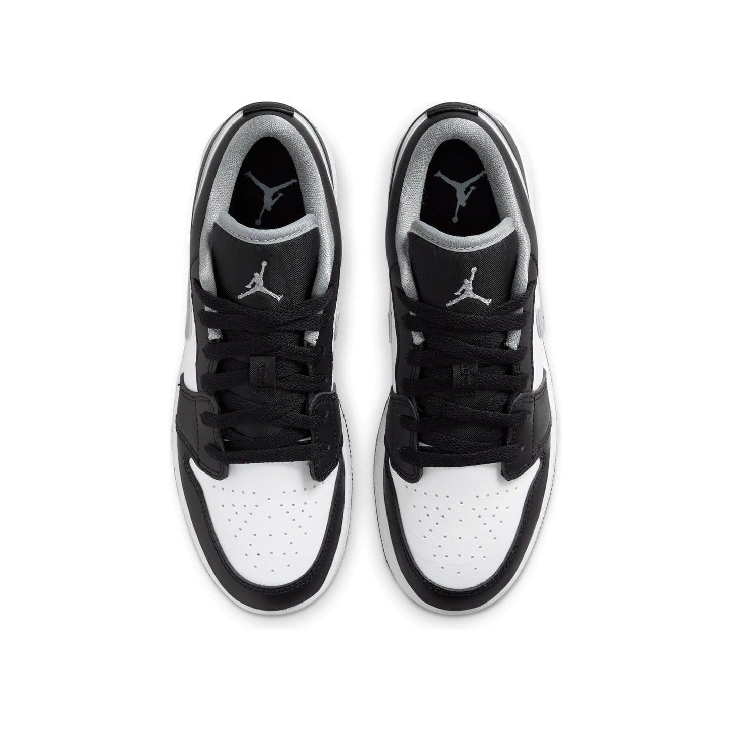 Air Jordan 1 Low GS 'Black Medium Grey' — UK 13.5 | EU 32 | US 1Y — Top View