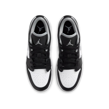 Air Jordan 1 Low GS 'Black Medium Grey' — UK 13.5 | EU 32 | US 1Y — Top View
