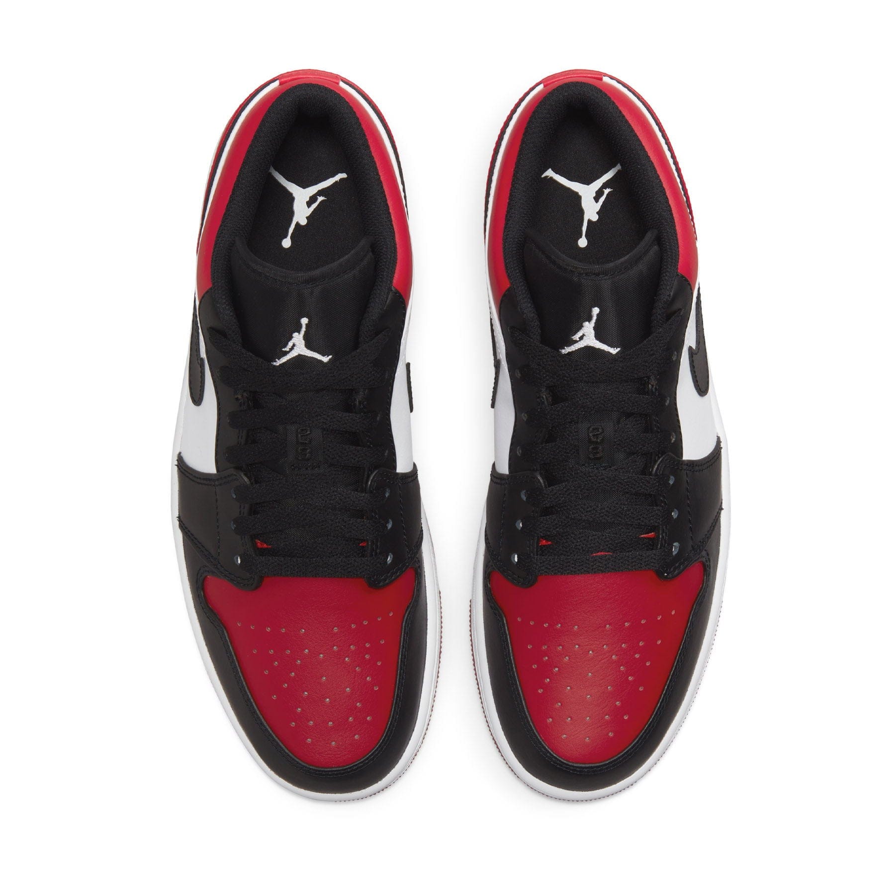 Air Jordan 1 Low 'Bred Toe' — UK 3 | EU 35.5 | US 3.5 — Back View