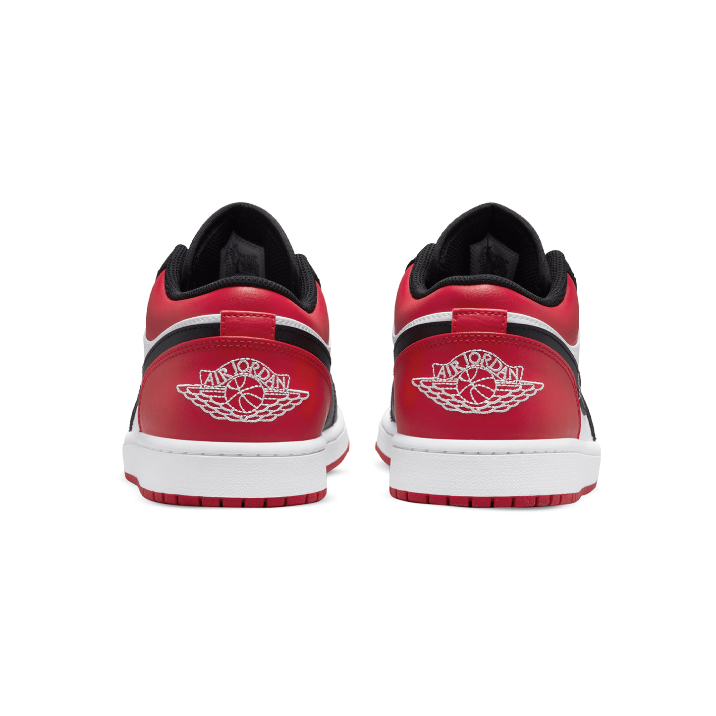 Air Jordan 1 Low 'Bred Toe' — UK 3 | EU 35.5 | US 3.5 — Top View