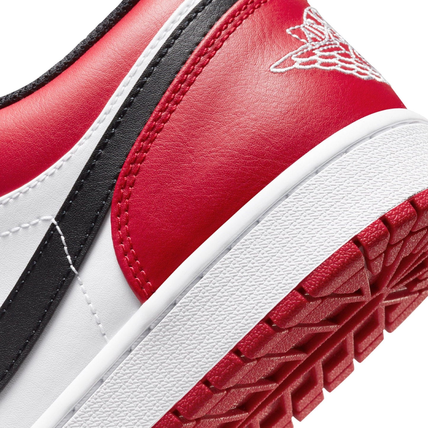 Air Jordan 1 Low 'Bred Toe' — UK 3 | EU 35.5 | US 3.5 — Top View