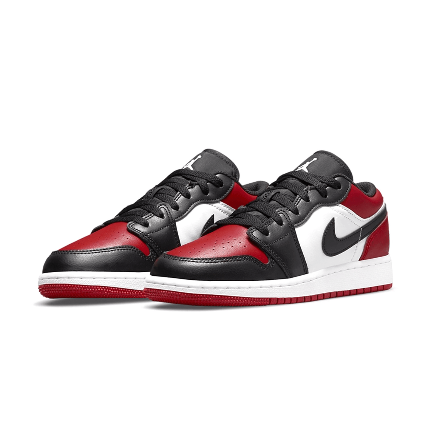Air Jordan 1 Low GS 'Bred Toe' — UK 13.5 | EU 32 | US 1Y — Side View