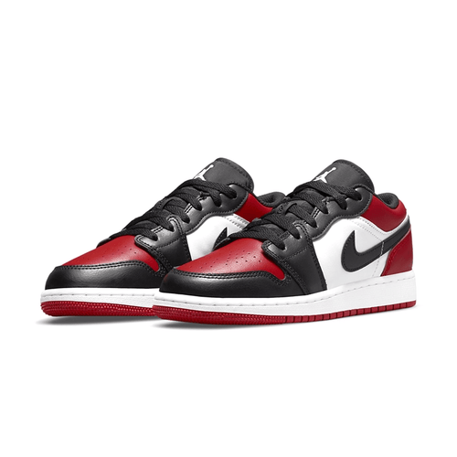Air Jordan 1 Low GS 'Bred Toe' — UK 13.5 | EU 32 | US 1Y — Side View