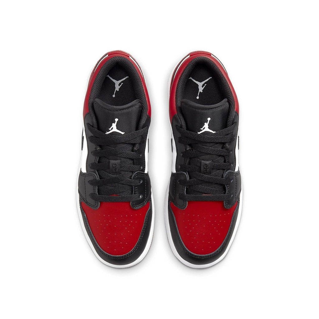 Air Jordan 1 Low GS 'Bred Toe' — UK 13.5 | EU 32 | US 1Y — Back View