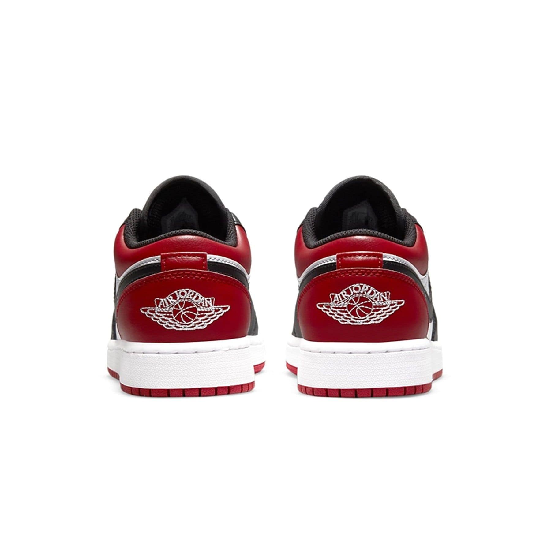 Air Jordan 1 Low GS 'Bred Toe' — UK 13.5 | EU 32 | US 1Y — Top View