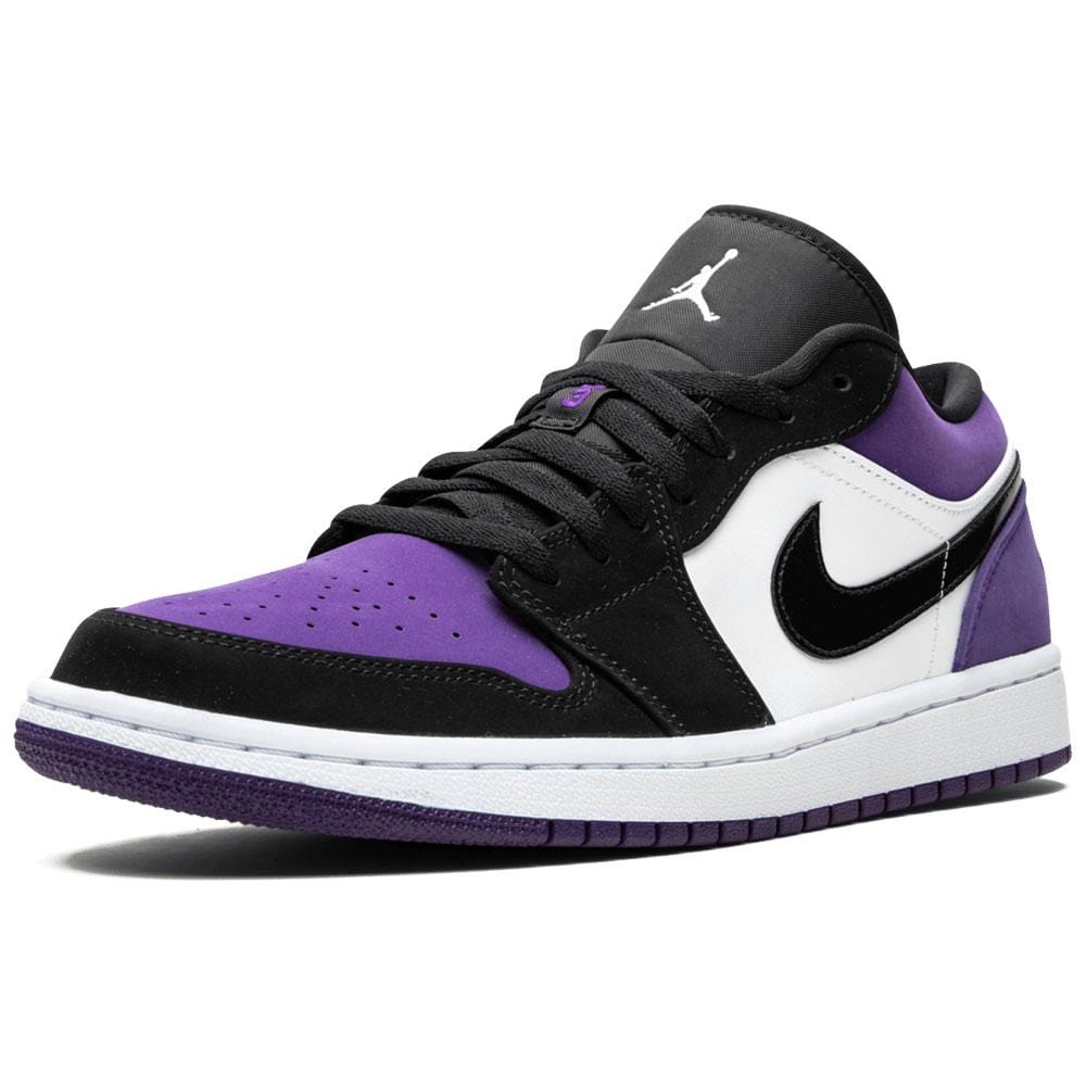 Air Jordan 1 Low 'Court Purple' 2019 — UK 3 | EU 35.5 | US 3.5 — Top View