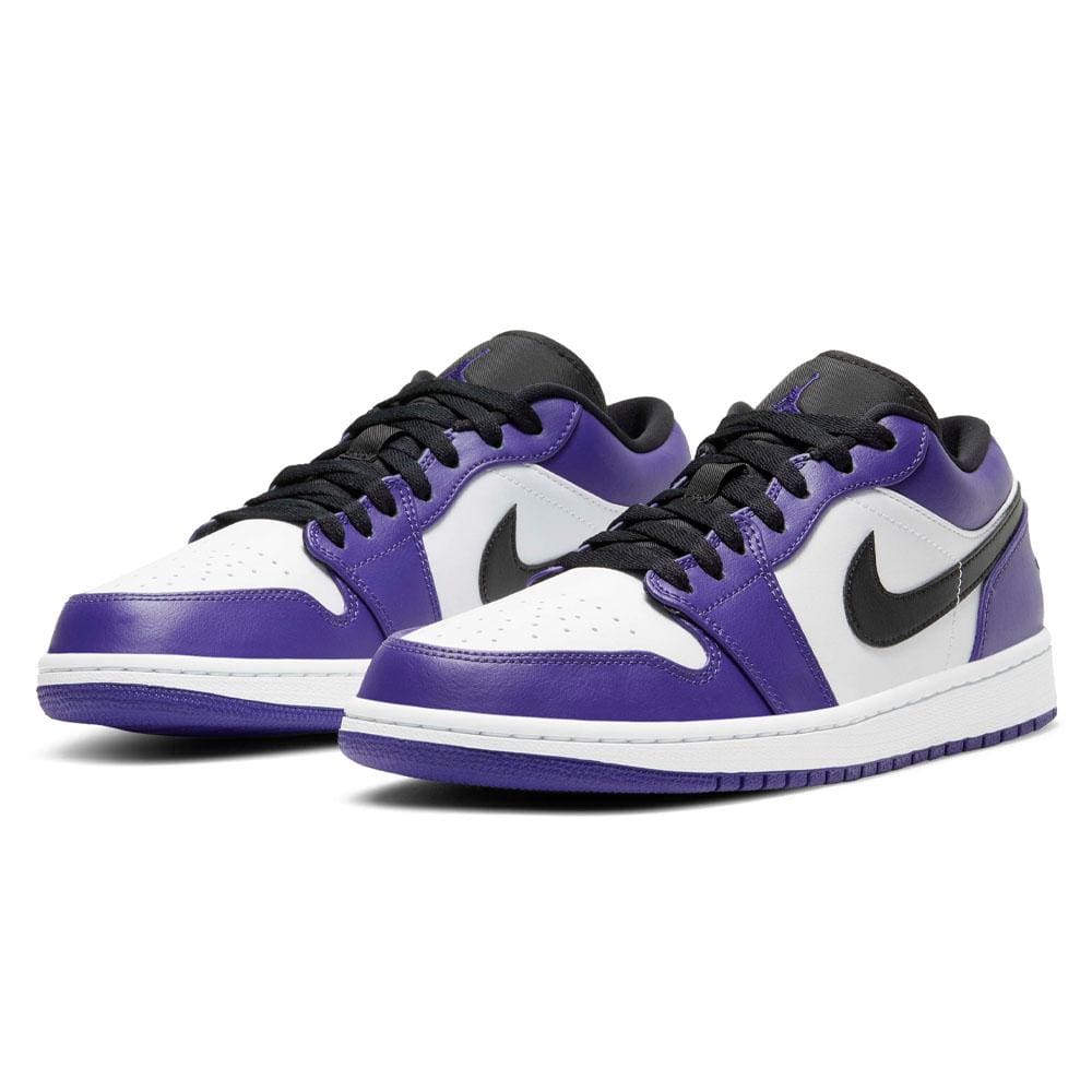 Air Jordan 1 Low 'Court Purple' 2020 — UK 3 | EU 35.5 | US 3.5 — Side View