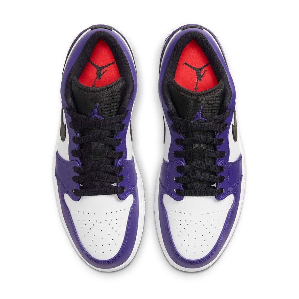 Air Jordan 1 Low 'Court Purple' 2020 — UK 3 | EU 35.5 | US 3.5 — Back View