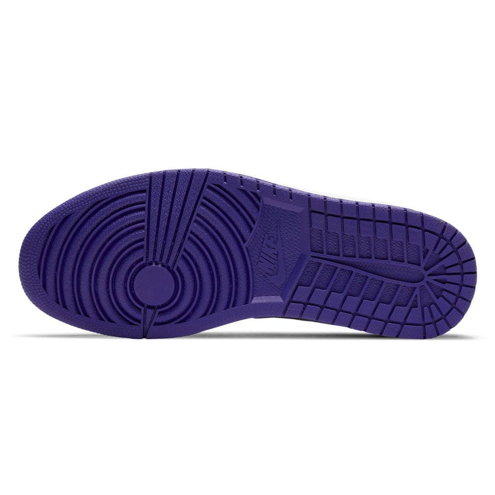 Air Jordan 1 Low 'Court Purple' 2020 — UK 3 | EU 35.5 | US 3.5 — Detail View