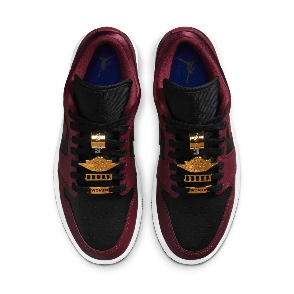 Air Jordan 1 Wmns Low SE 'Dark Beetroot' — UK 2.5 | EU 35.5 | US 5 — Top View