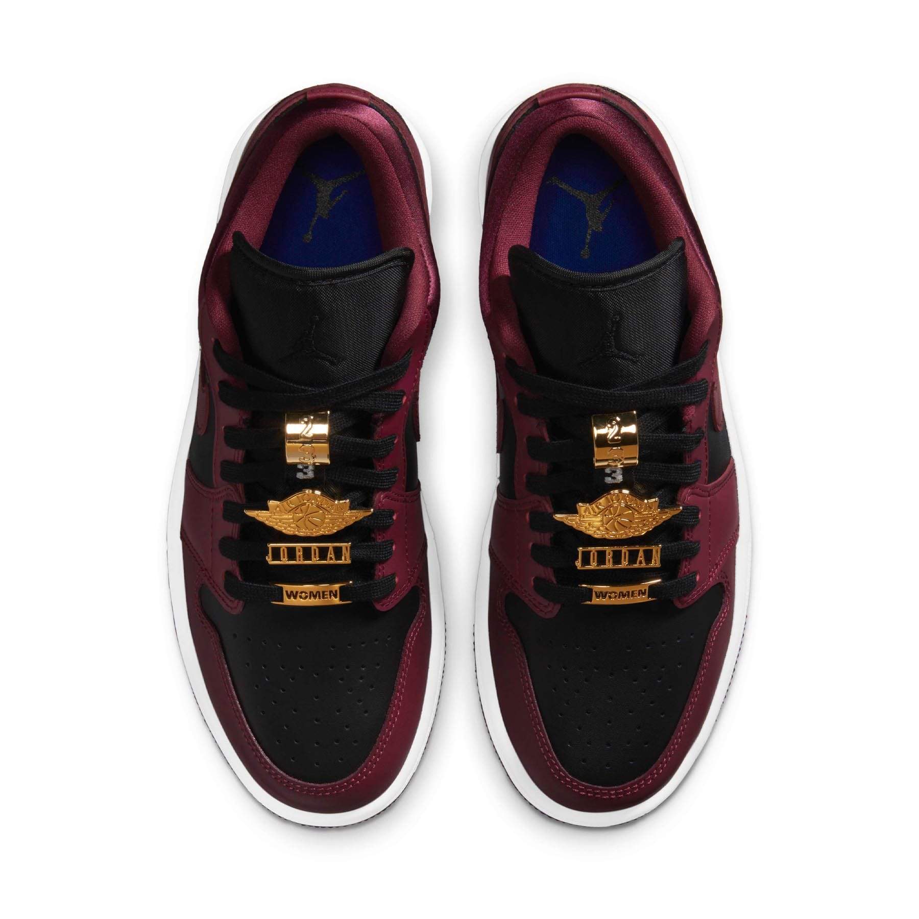 Air Jordan 1 Wmns Low SE 'Dark Beetroot' — UK 2.5 | EU 35.5 | US 5 — Top View