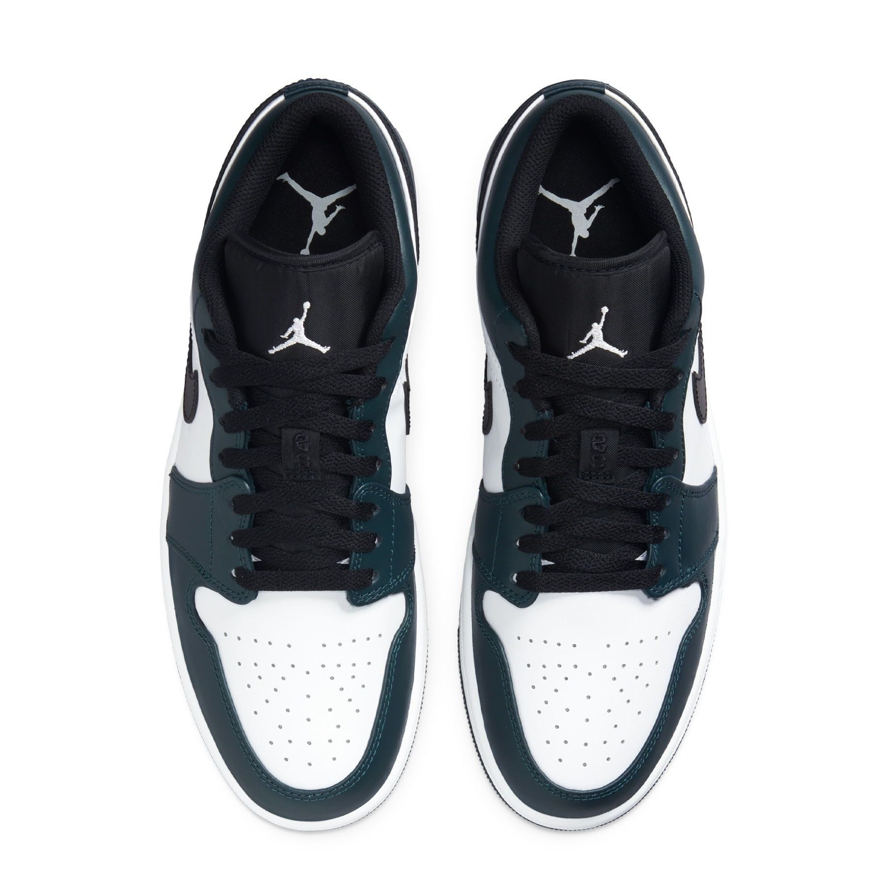 Air Jordan 1 Low 'Dark Teal' — UK 3 | EU 35.5 | US 3.5 — Back View