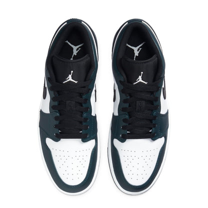 Air Jordan 1 Low 'Dark Teal' — UK 3 | EU 35.5 | US 3.5 — Back View