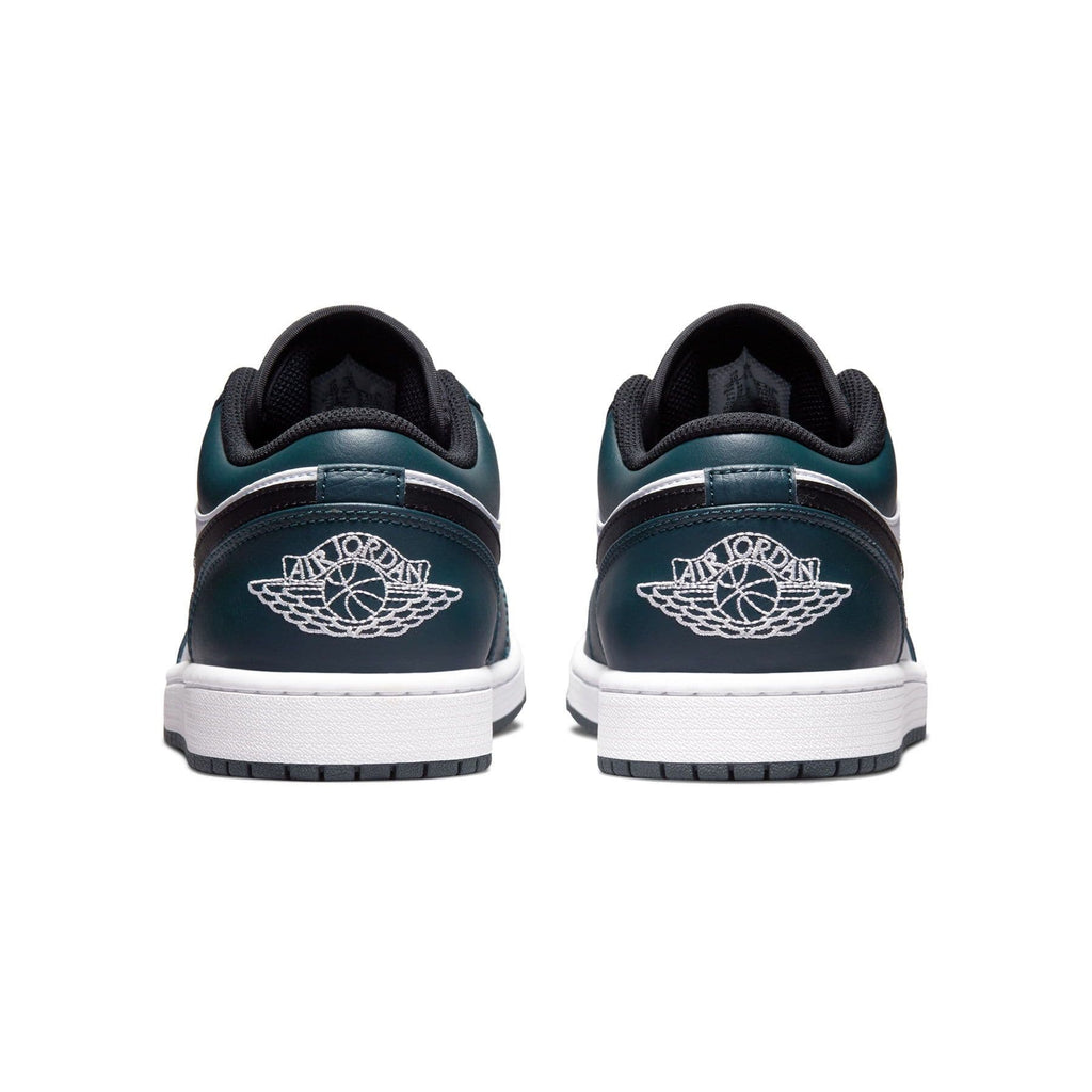 Air Jordan 1 Low 'Dark Teal' — UK 3 | EU 35.5 | US 3.5 — Top View