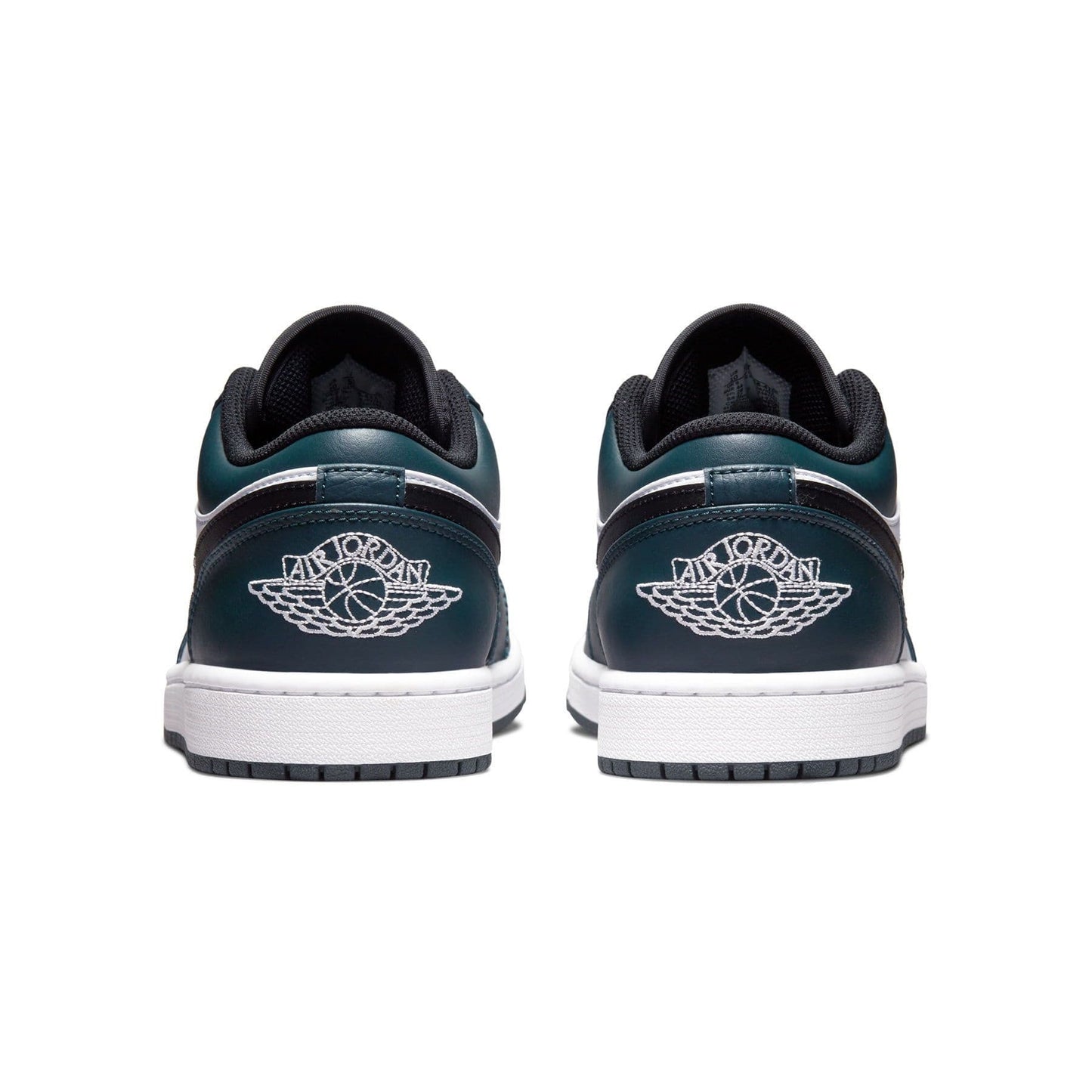 Air Jordan 1 Low 'Dark Teal' — UK 3 | EU 35.5 | US 3.5 — Top View