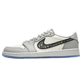 Dior x Air Jordan 1 Low — UK 3 | EU 35.5 | US 3.5 — Front View
