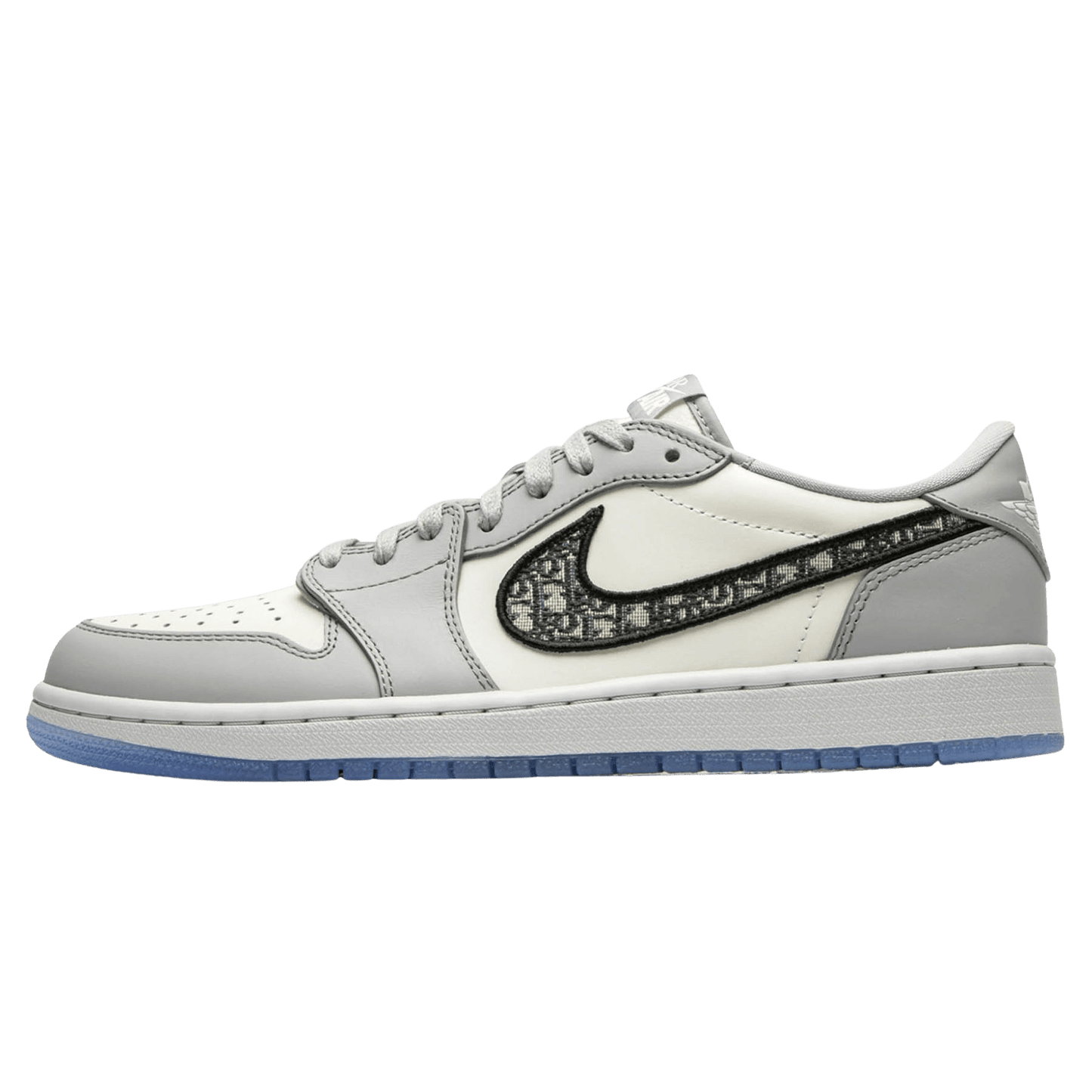 Dior x Air Jordan 1 Low — UK 3 | EU 35.5 | US 3.5 — Front View