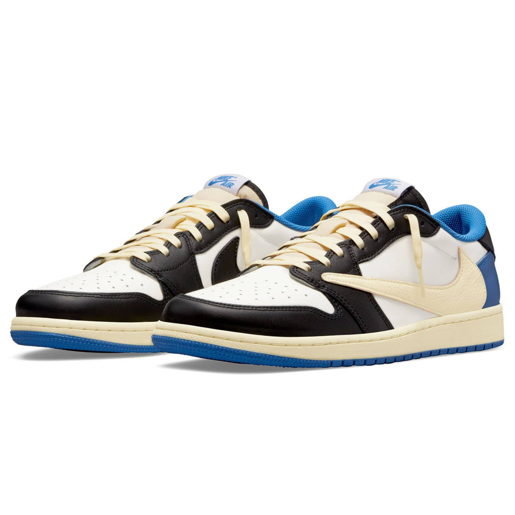 Fragment Design x Travis Scott x Air Jordan 1 Retro Low — UK 3 | EU 35.5 | US 3.5 — Side View
